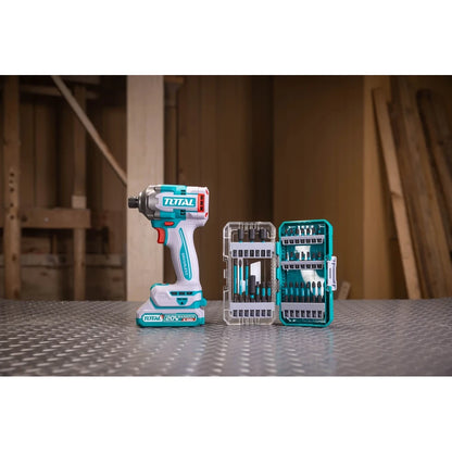 Cordless 2 Pcs Combo Kit 20V 66Nm with Battery - TOTAL