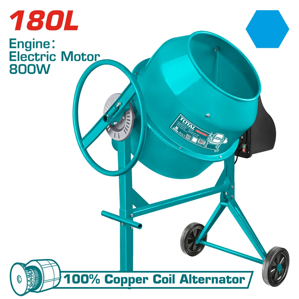 Concrete Mixer 800W - TOTAL