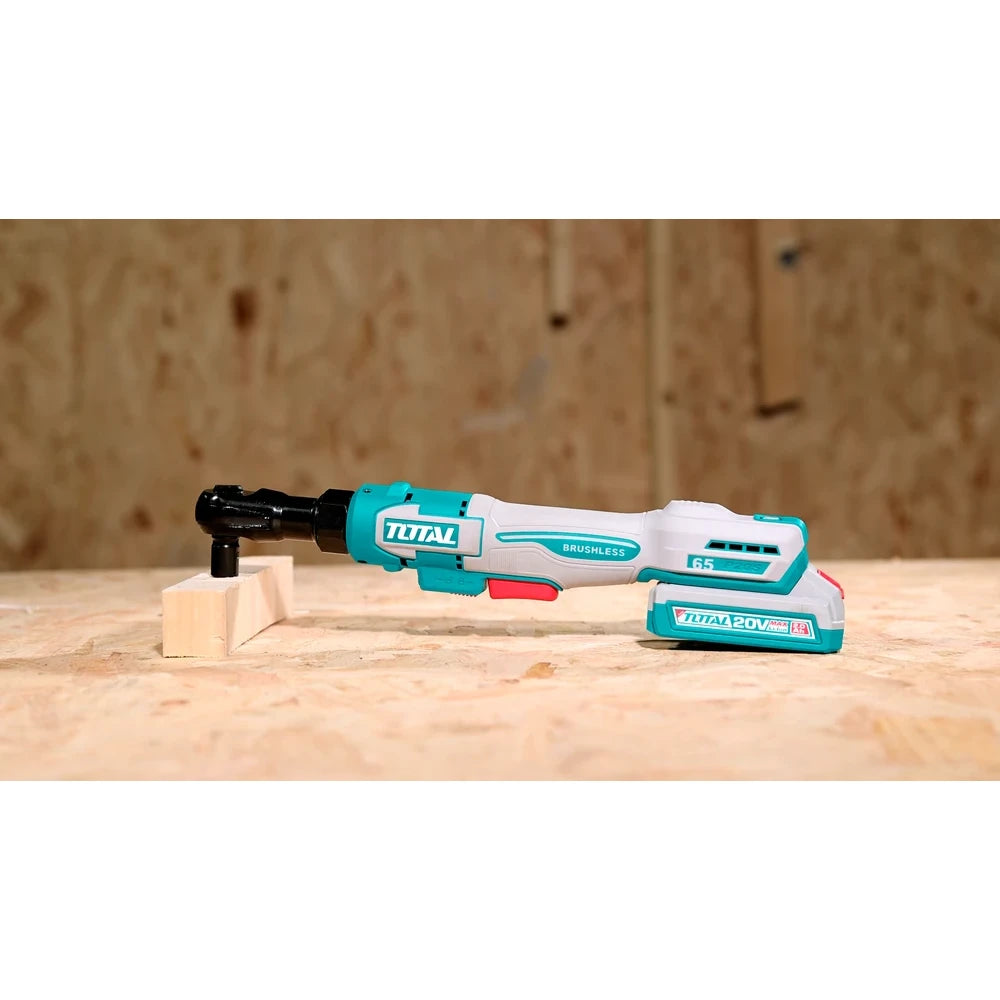 Cordless Drive Ratchet 20V 65Nm with Battery - TOTAL