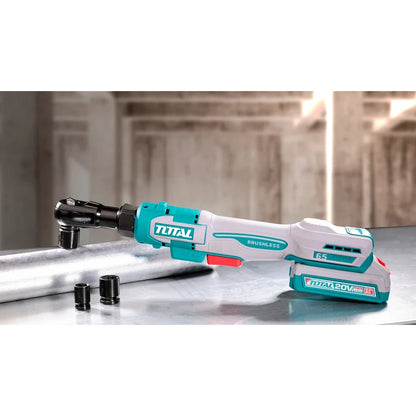 Cordless Drive Ratchet 20V 65Nm (Tool Only) - TOTAL