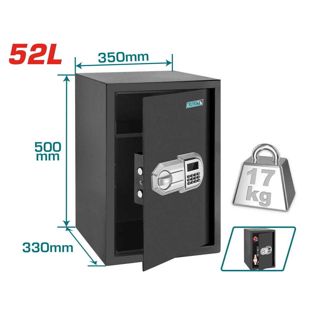 Electronic Safe 52L - TOTAL