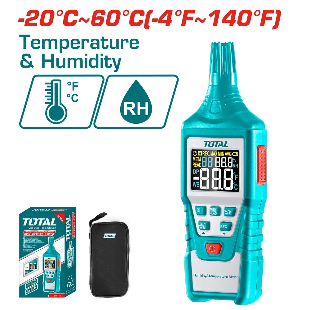 Digital Humidity&temperature Meter - TOTAL