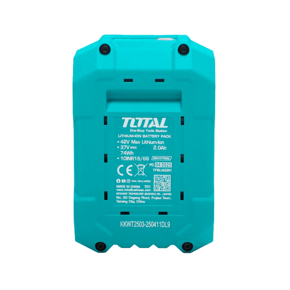 Lithium-Ion Battery Pack 42V 2.0Ah - TOTAL