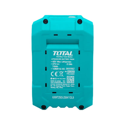 Lithium-Ion Battery Pack 42V 2.0Ah - TOTAL