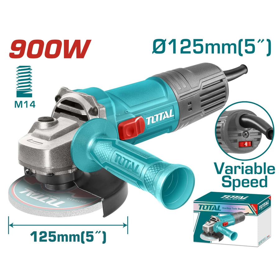 Angle Grinder 900W 125mm - TOTAL