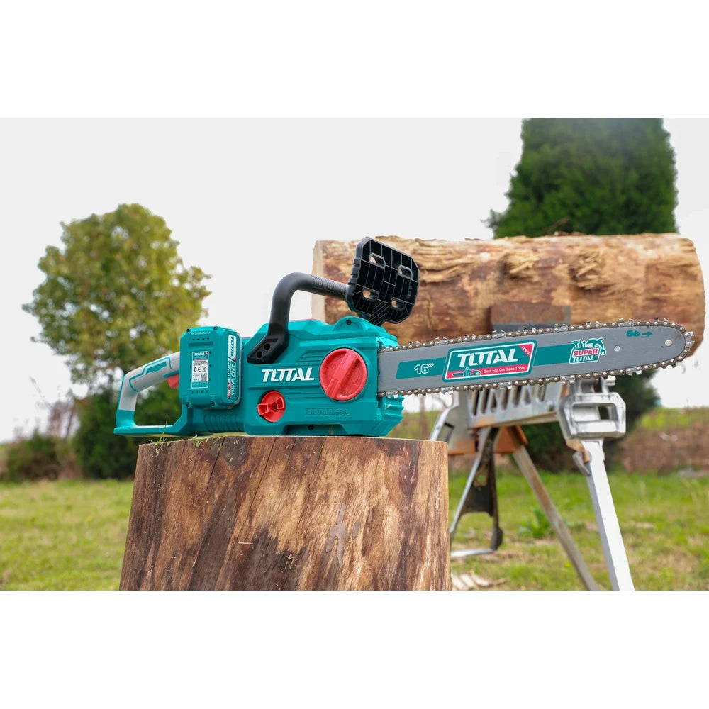 Cordless Chain Saw 40V(20V+20V) with Battery - TOTAL