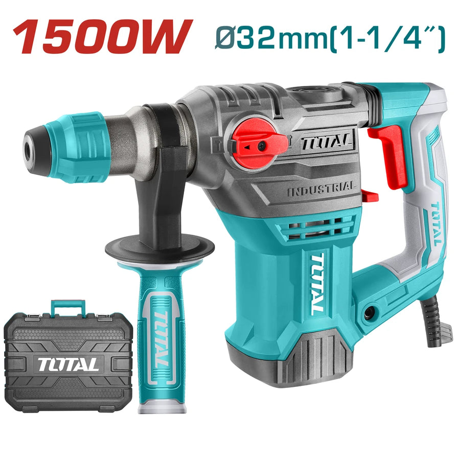 Rotary Hammer 1500W 5.5J 850rpm - TOTAL