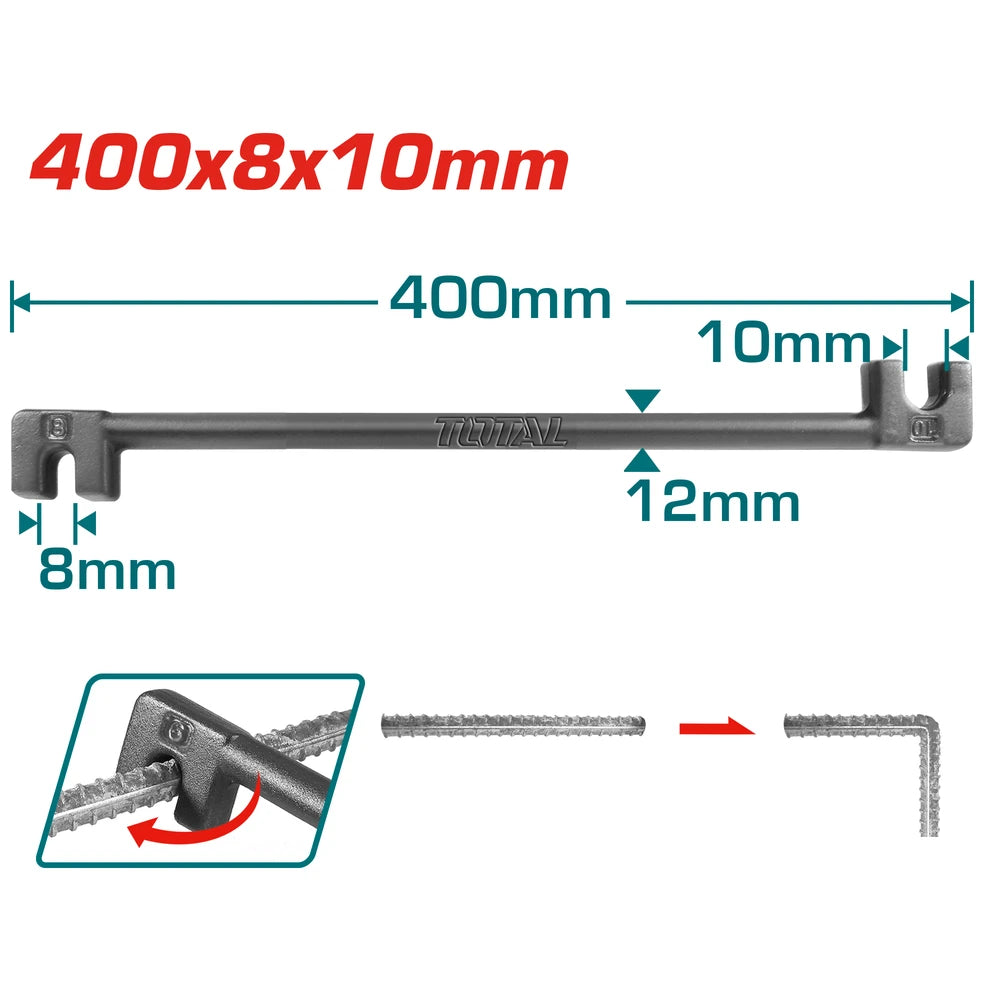 Bending Bar 400mm - TOTAL