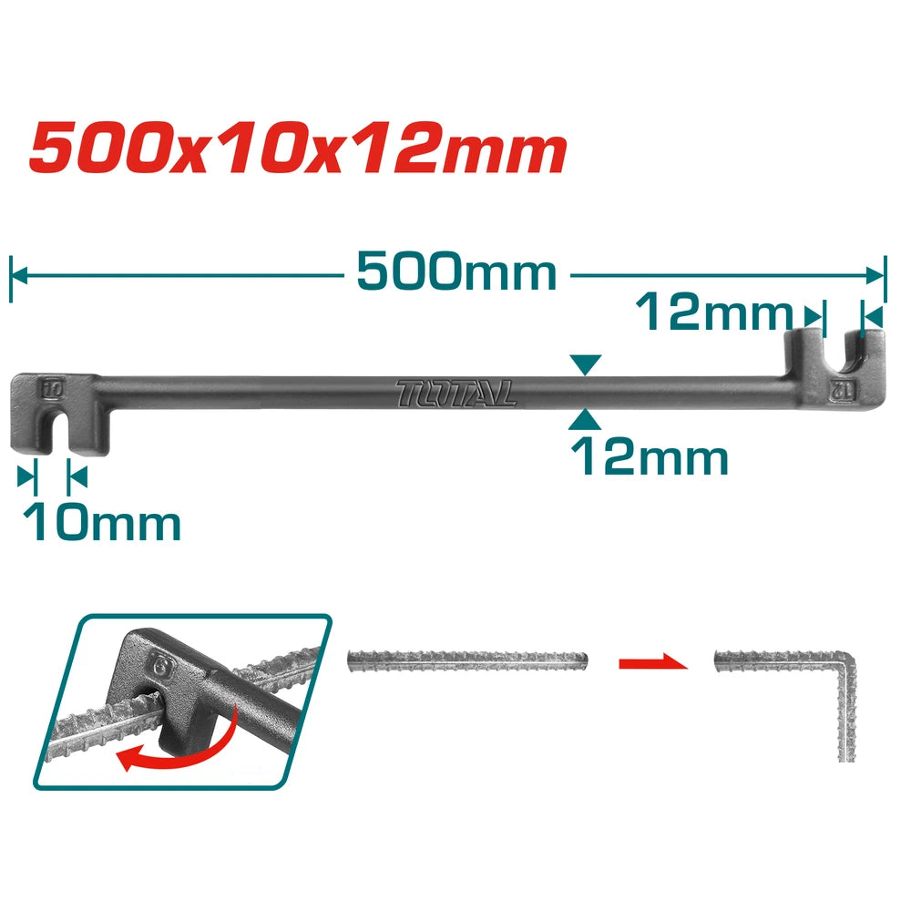 Bending Bar 500mm - TOTAL