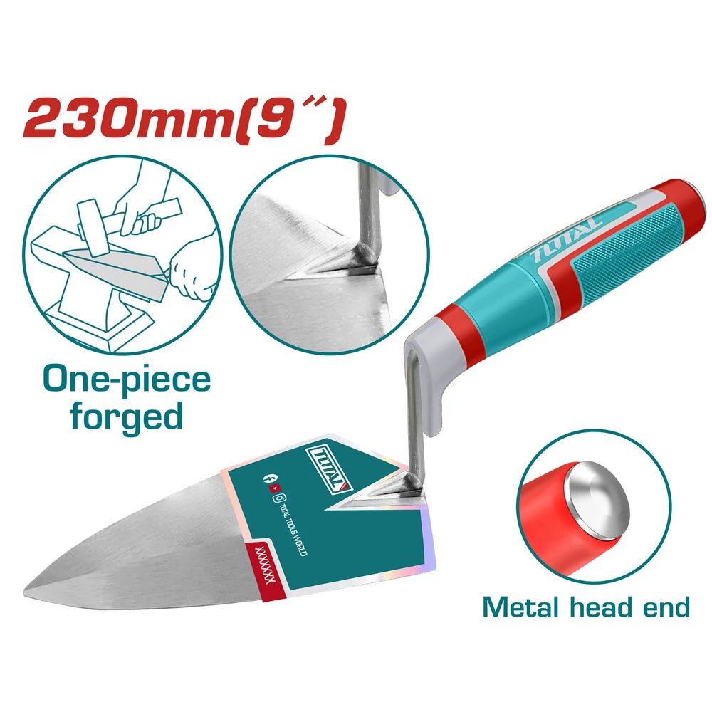 Integrated Forged Bricklaying Trowel - TOTAL