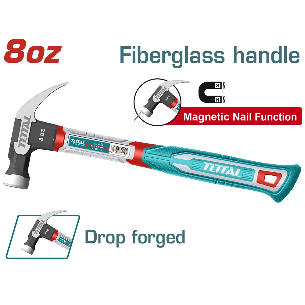 Claw Hammer 8oz/220g - TOTAL