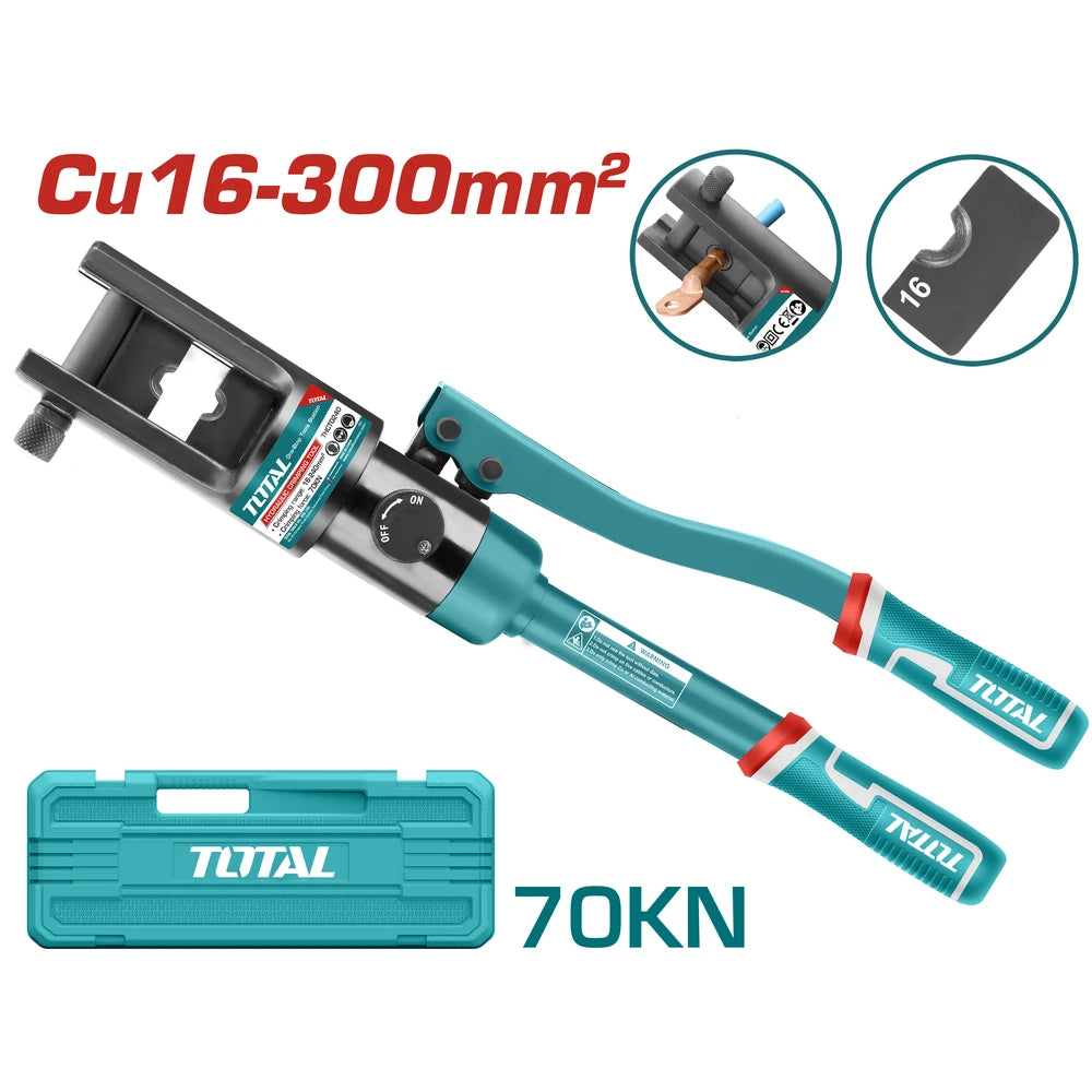 Hydraulic Crimping Tool 70kN - TOTAL