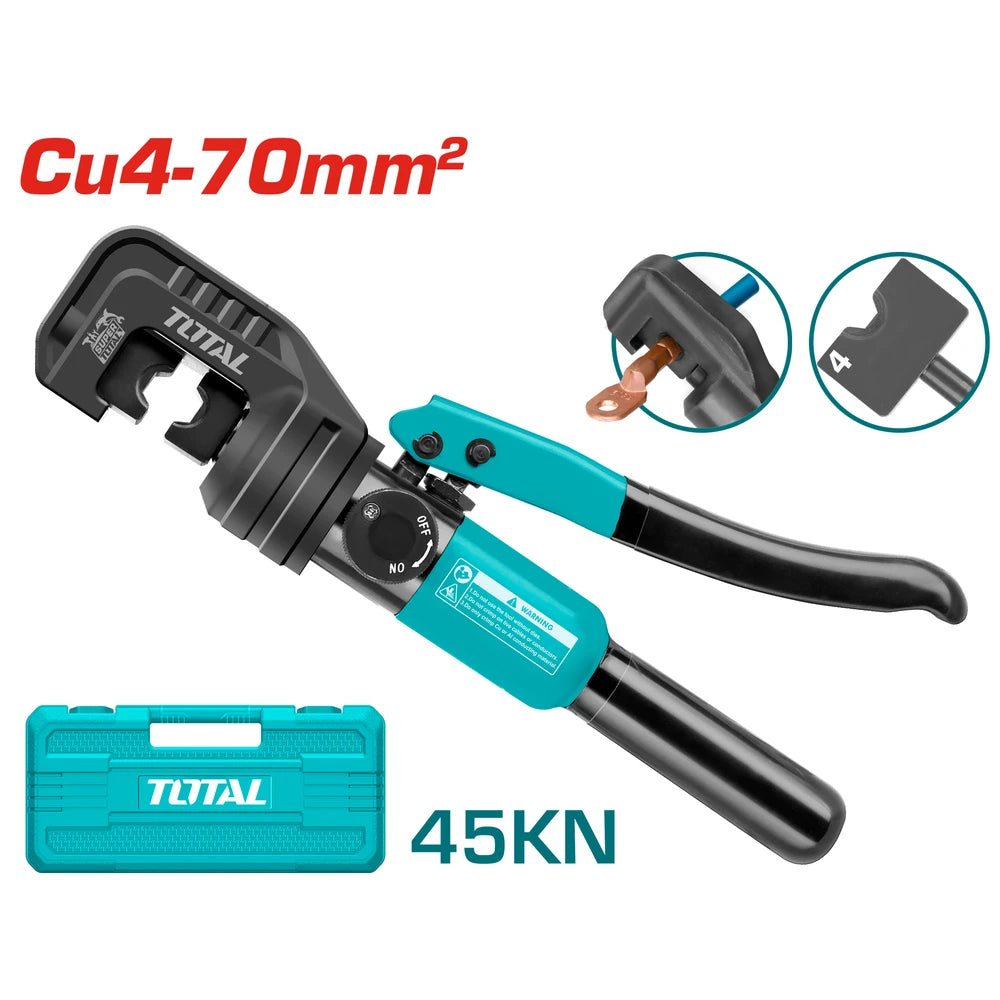 Hydraulic Crimping Tool 45KN - TOTAL