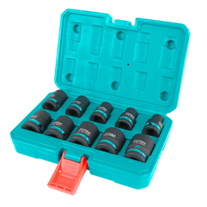 10 Pcs 1/2"DR. Impact Socket Set - TOTAL
