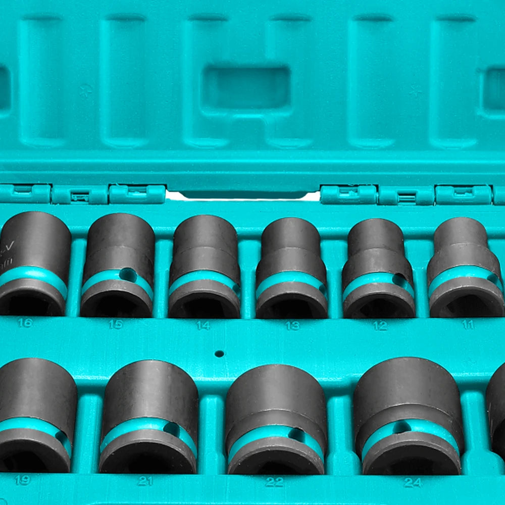 14 Pcs 1/2"DR. Impact Socket Set - TOTAL