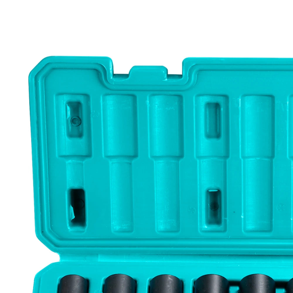 10 Pcs 1/2" Deep Impact Socket Set - TOTAL