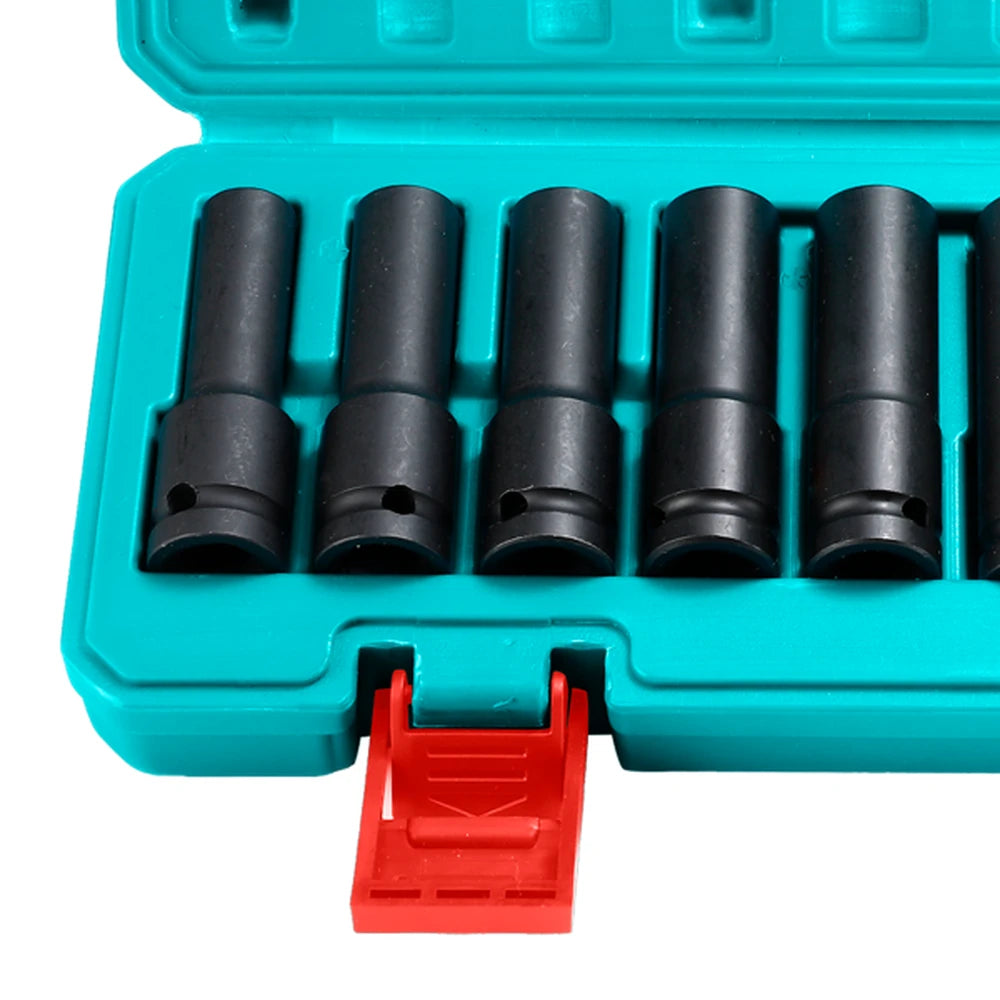 10 Pcs 1/2" Deep Impact Socket Set - TOTAL