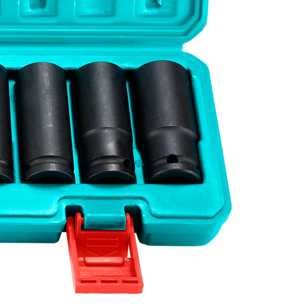 10 Pcs 1/2" Deep Impact Socket Set - TOTAL