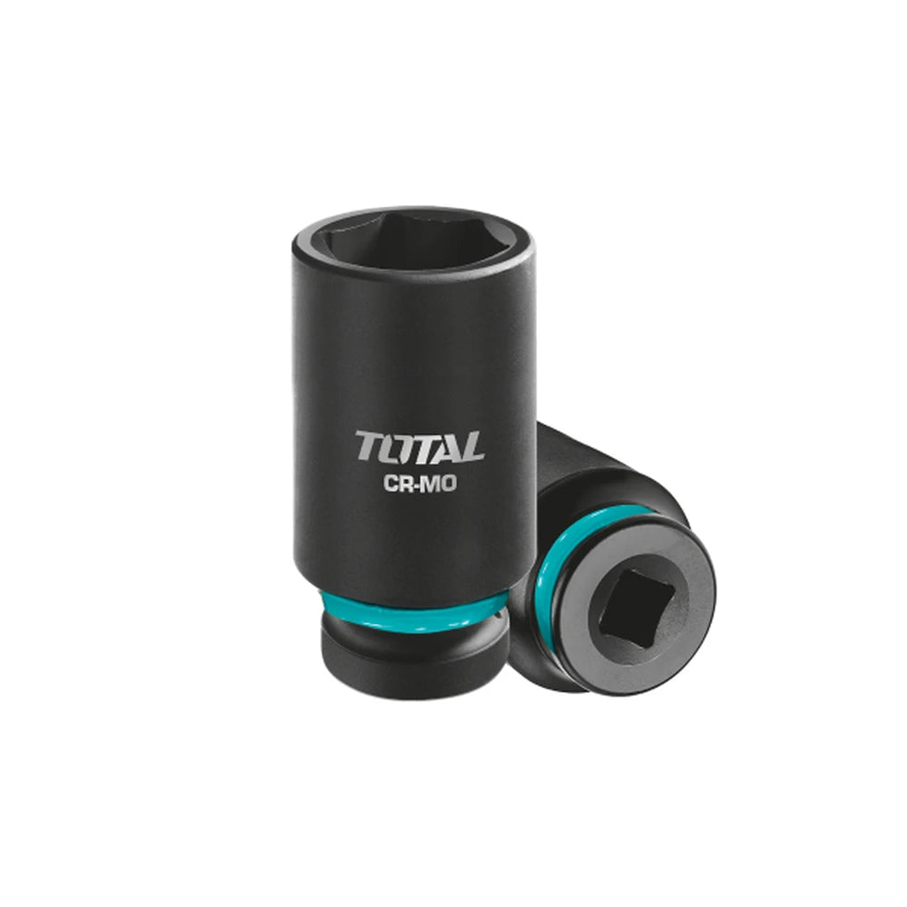 10 Pcs 1/2" Deep Impact Socket Set - TOTAL