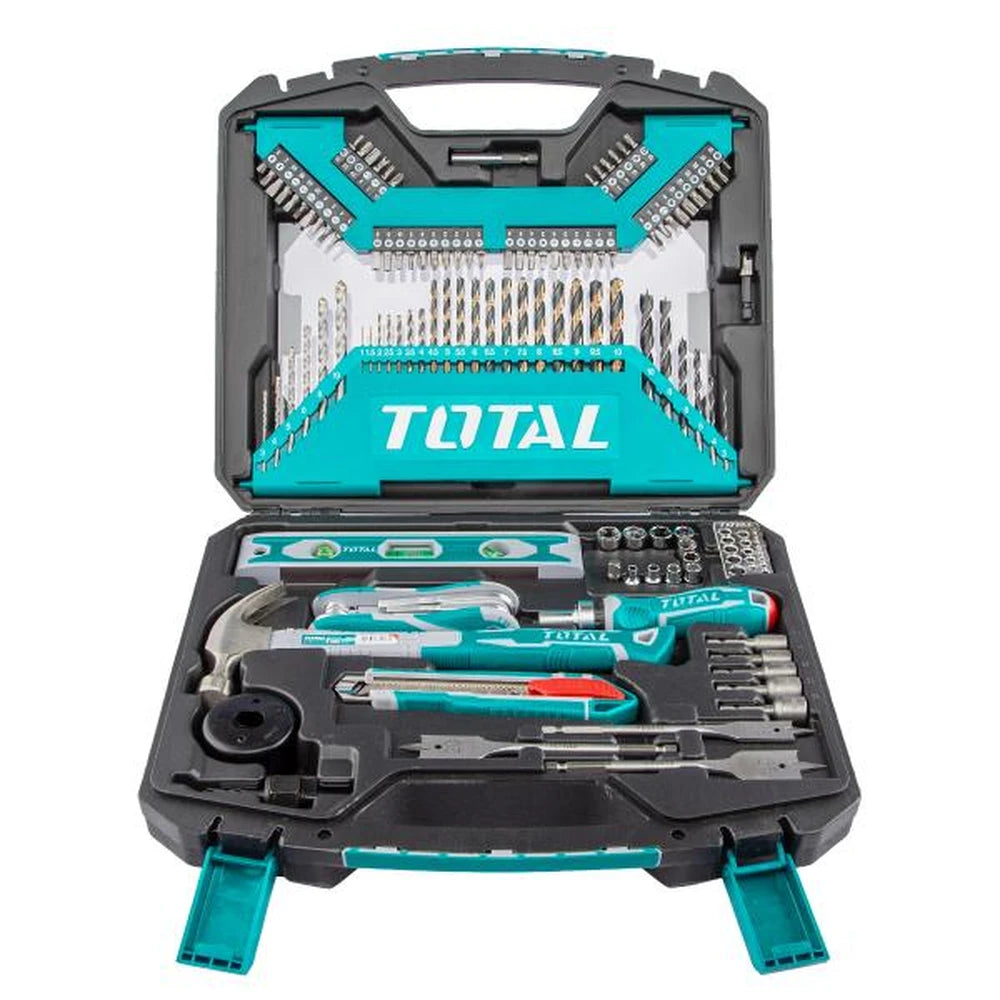 120pcs Hand Tools & Bit Accessories Tool Set - TOTAL