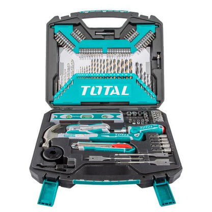 120pcs Hand Tools & Bit Accessories Tool Set - TOTAL
