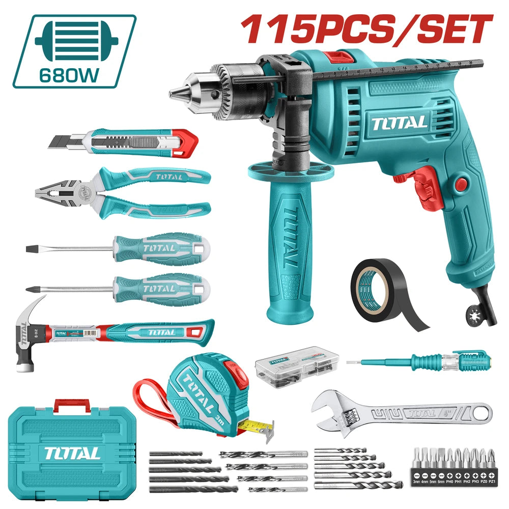 115 Pcs Tools Set - TOTAL