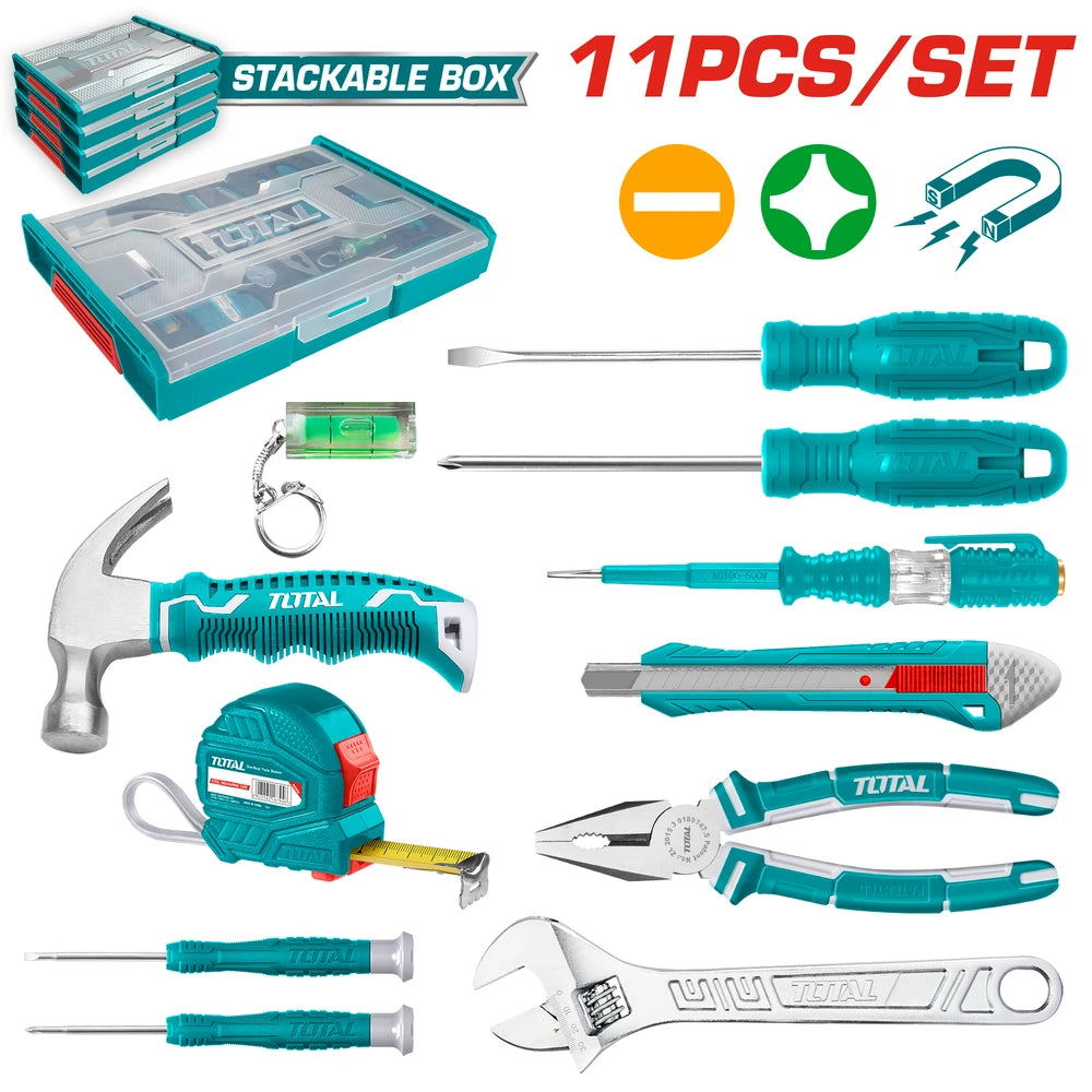 11 Pcs Household Tools Set - TOTAL