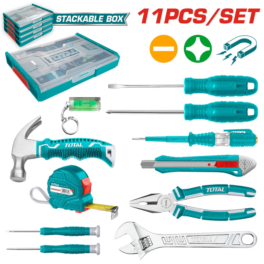11 Pcs Household Tools Set - TOTAL