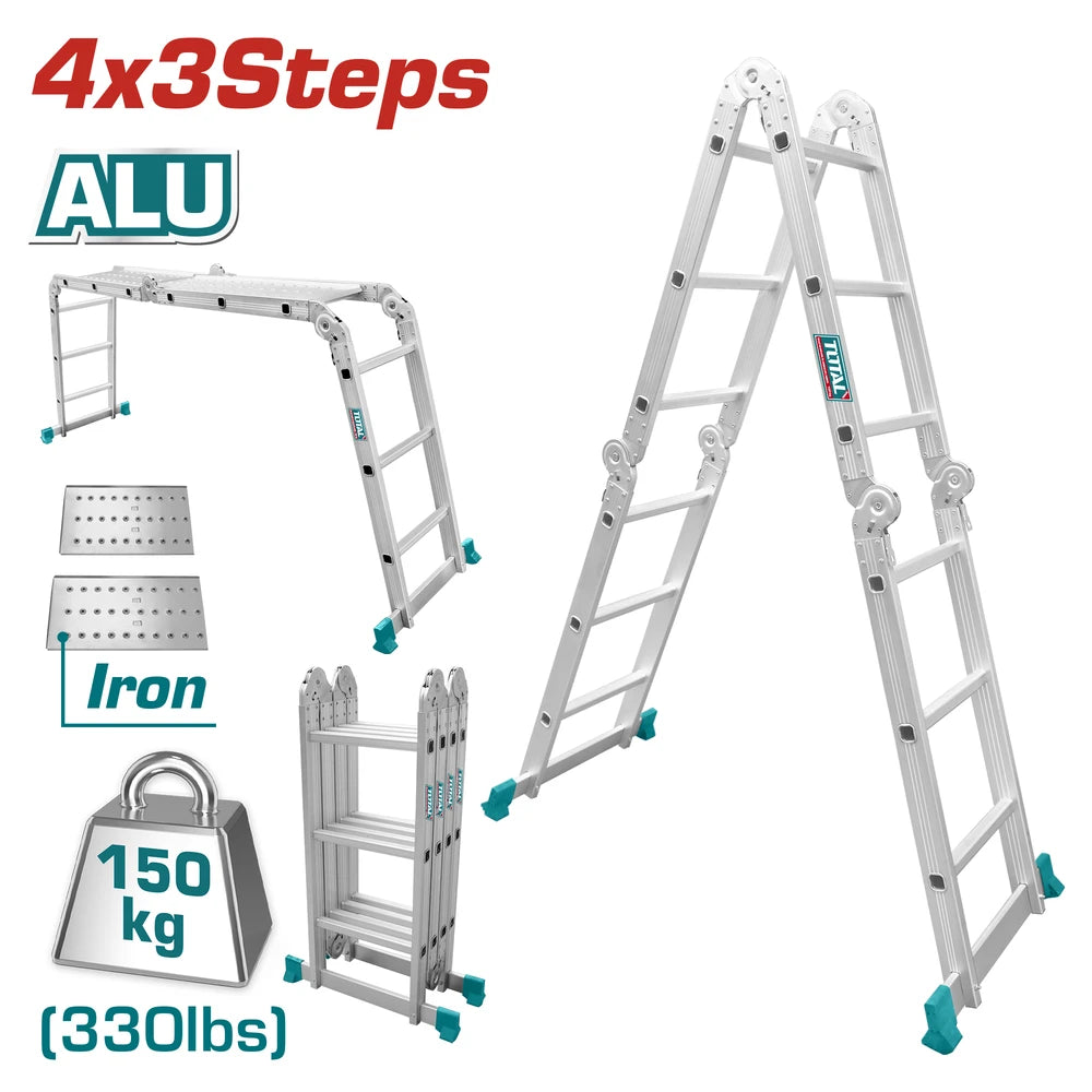 Multi-purpose Aluminium Ladder - TOTAL