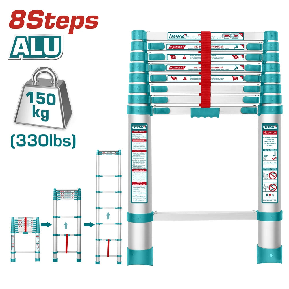 Telescopic Ladder 716mm - TOTAL