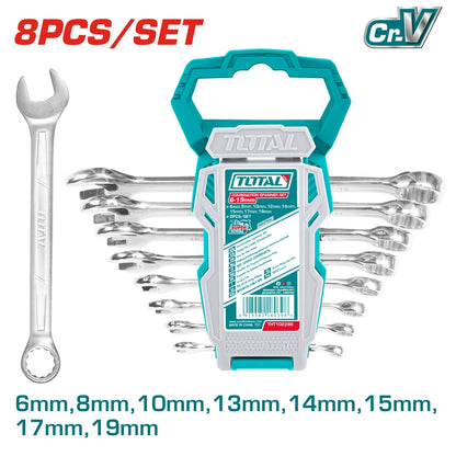 Combination Spanner Set 6-19mm - TOTAL