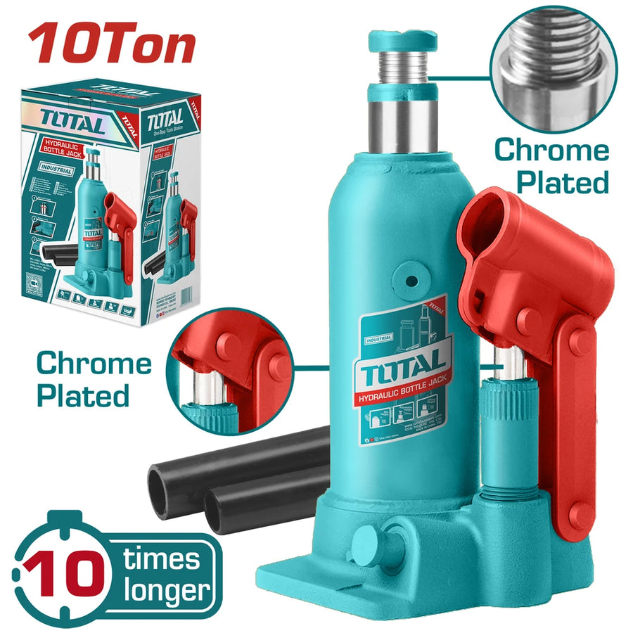 Hydraulic Bottle Jack 220mm - TOTAL
