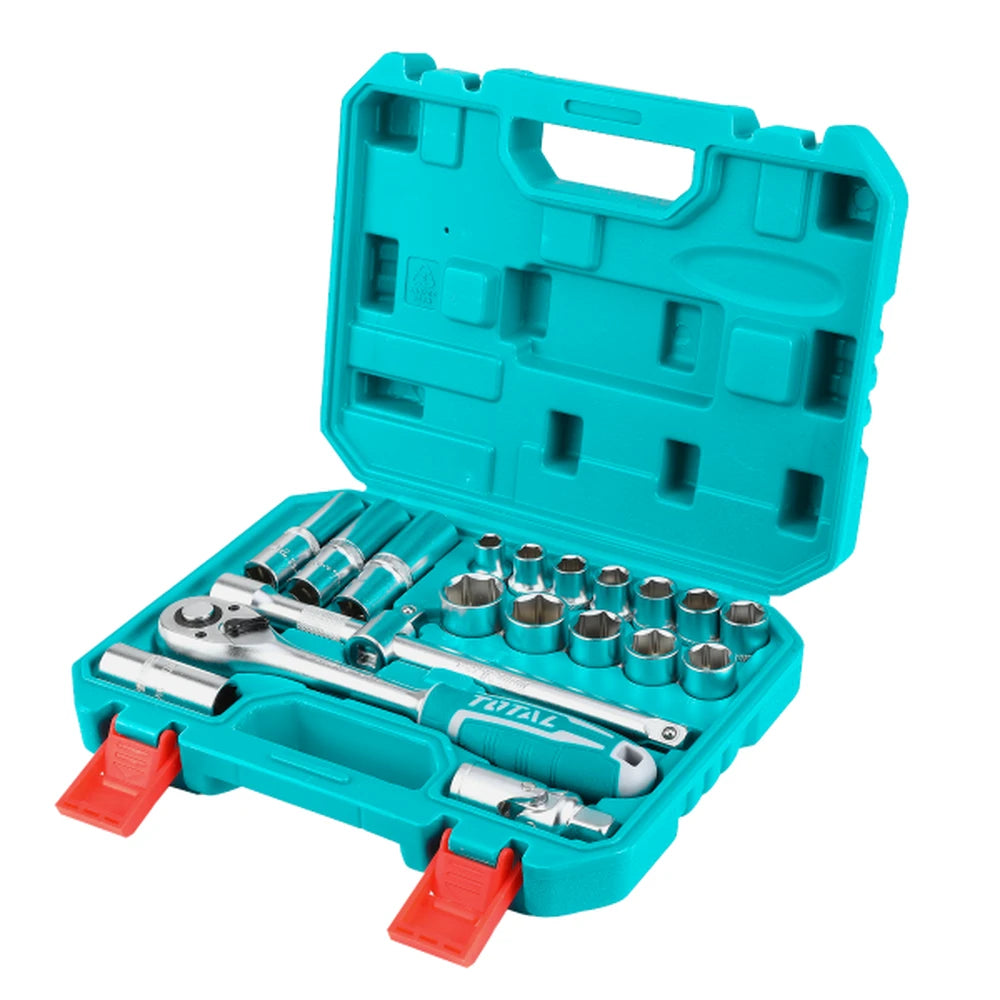 20 Pcs 1/2" Socket Set - TOTAL