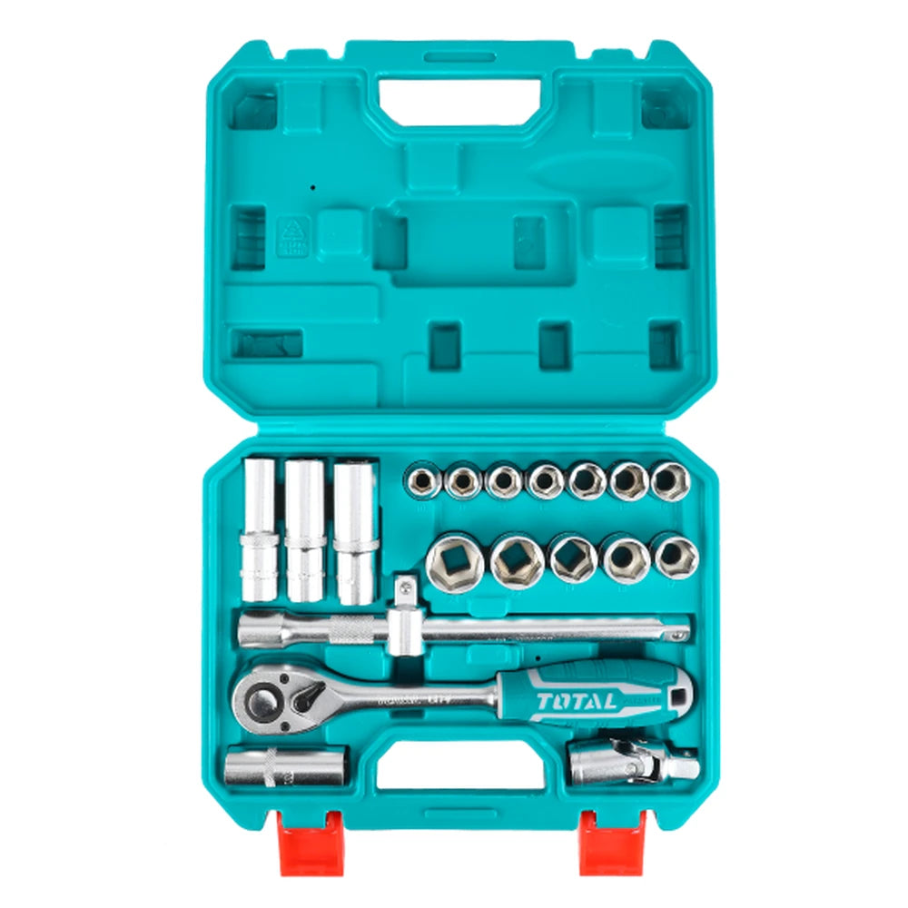 20 Pcs 1/2" Socket Set - TOTAL