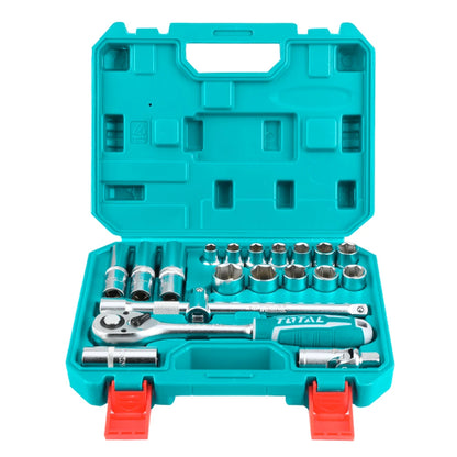 20 Pcs 1/2" Socket Set - TOTAL