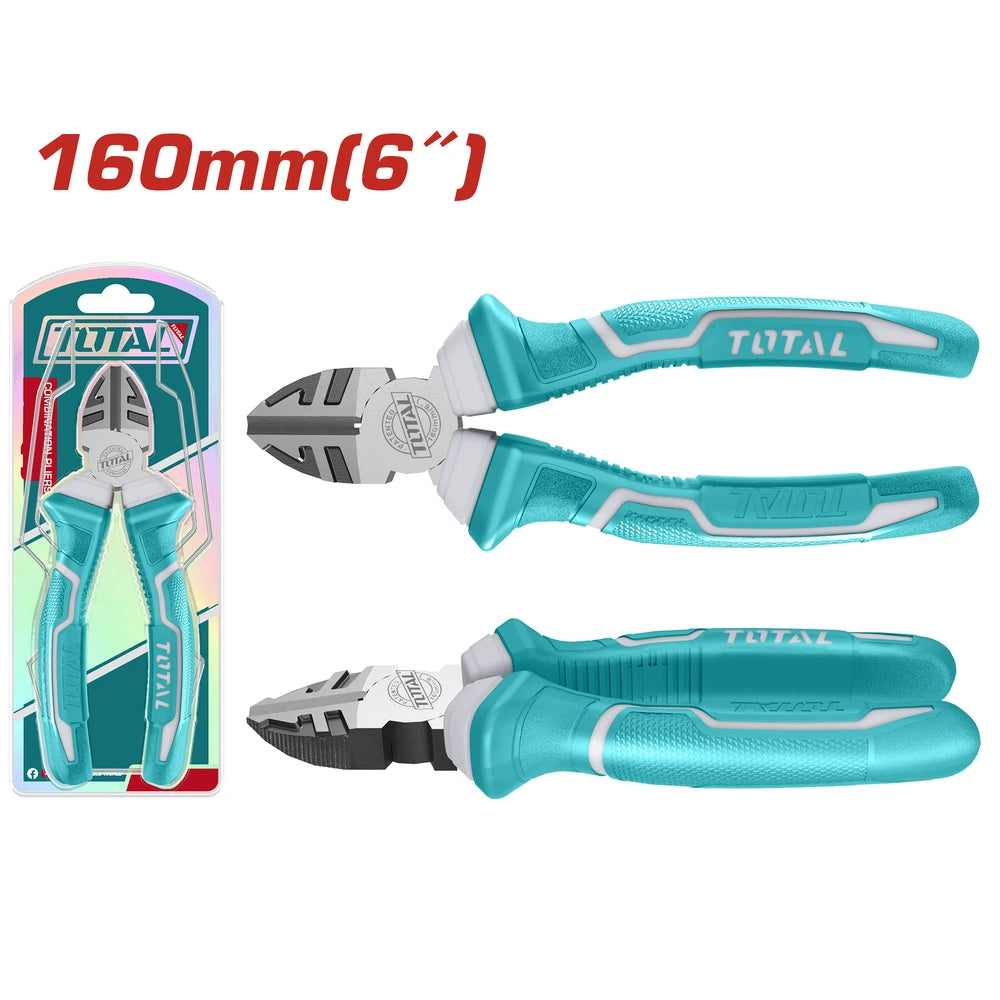 Diagonal Cutting Pliers 6"/160mm #55 Carbon steel - TOTAL