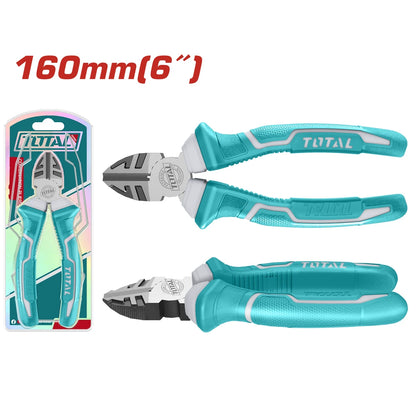 Diagonal Cutting Pliers 6"/160mm #55 Carbon steel - TOTAL