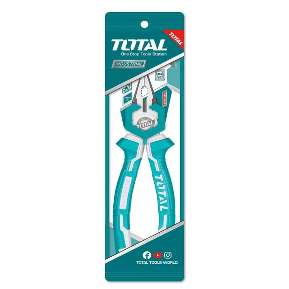 Combination Pliers 8"/200mm Cr-V - TOTAL