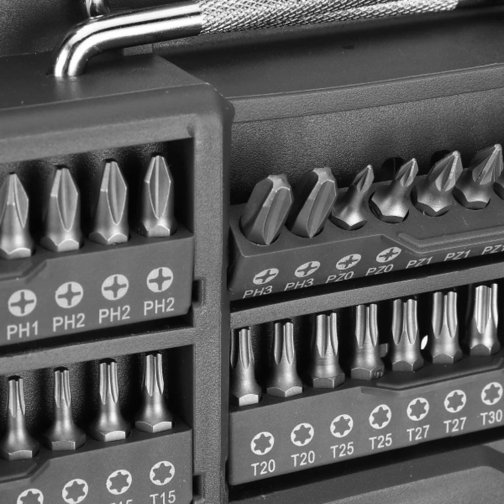 100 Pcs Screwdriver Set - TOTAL
