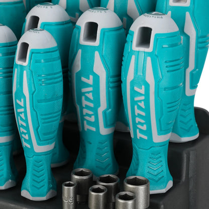 100 Pcs Screwdriver Set - TOTAL