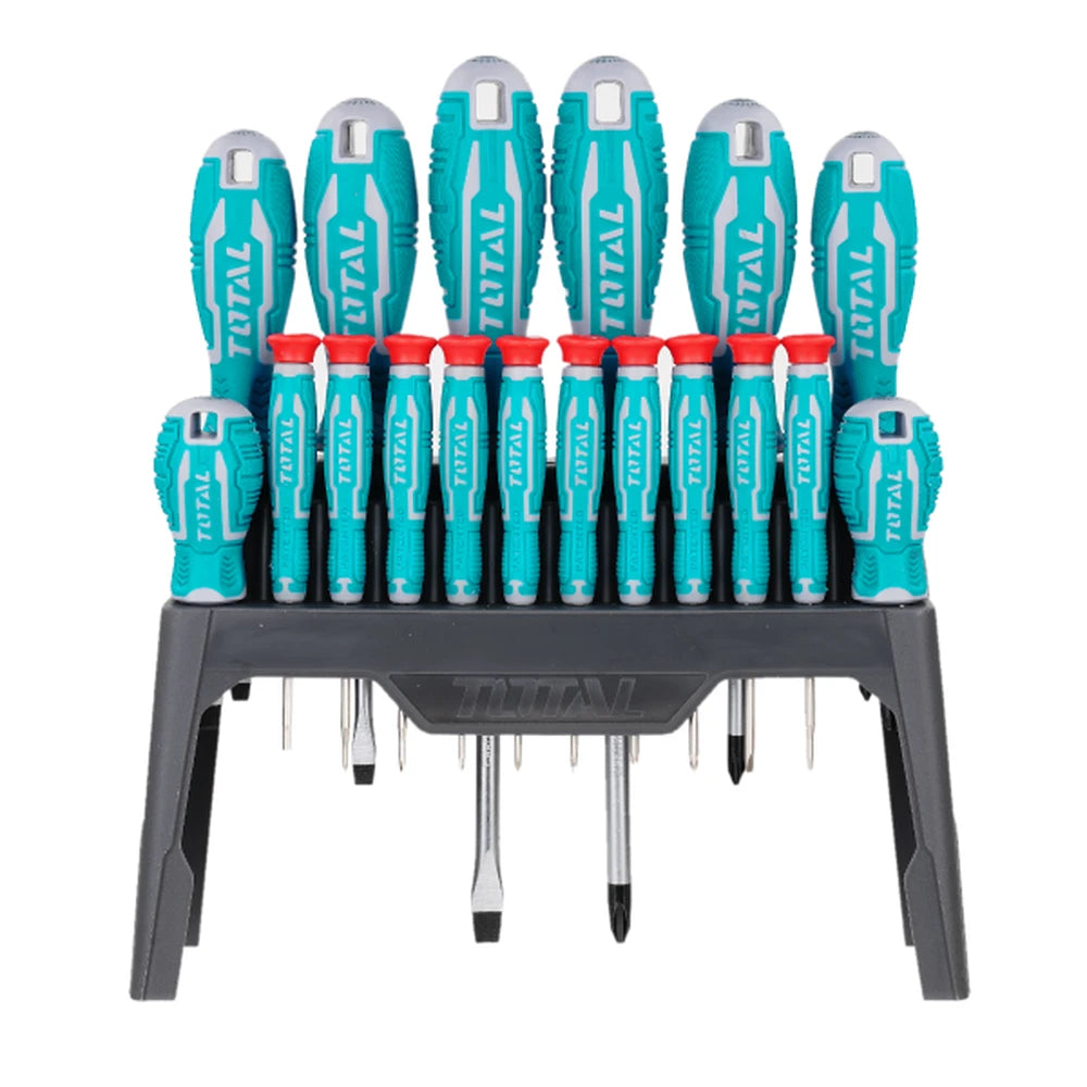 18 Pcs Screwdriver and Precision Screwdriver Set - TOTAL