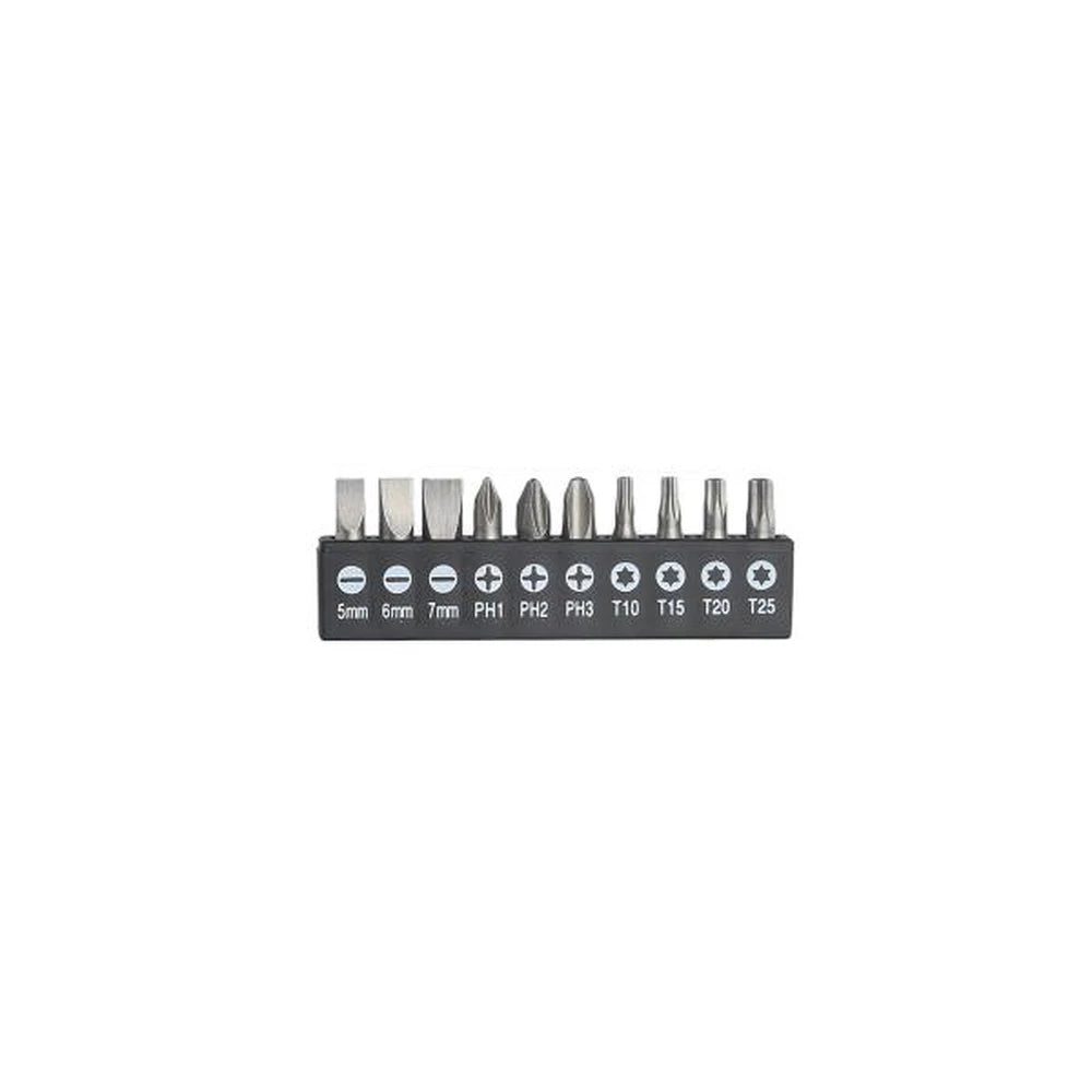 12 Pcs Flexible Shaft Screwdriver Set - TOTAL