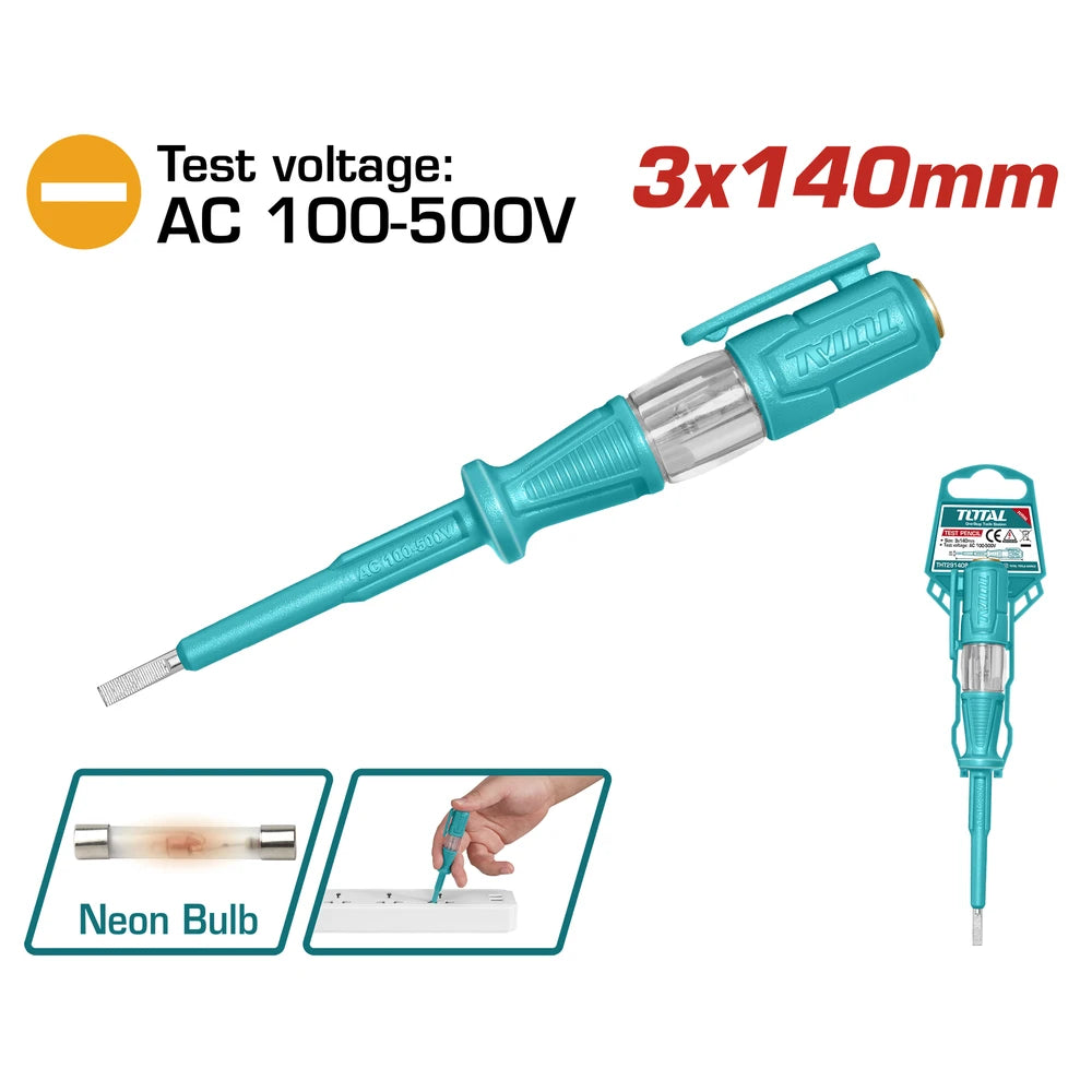 مفك فحص AC 100-500 فولت - توتال