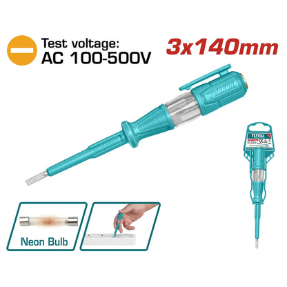 مفك فحص AC 100-500 فولت - توتال