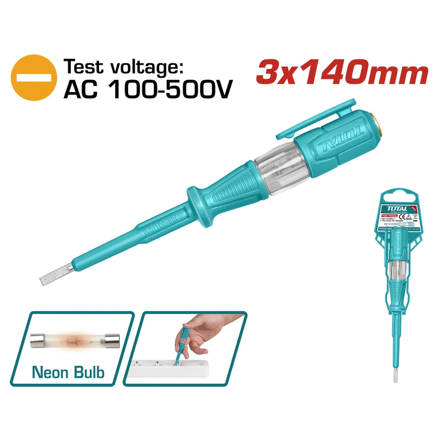 مفك فحص AC 100-500 فولت - توتال