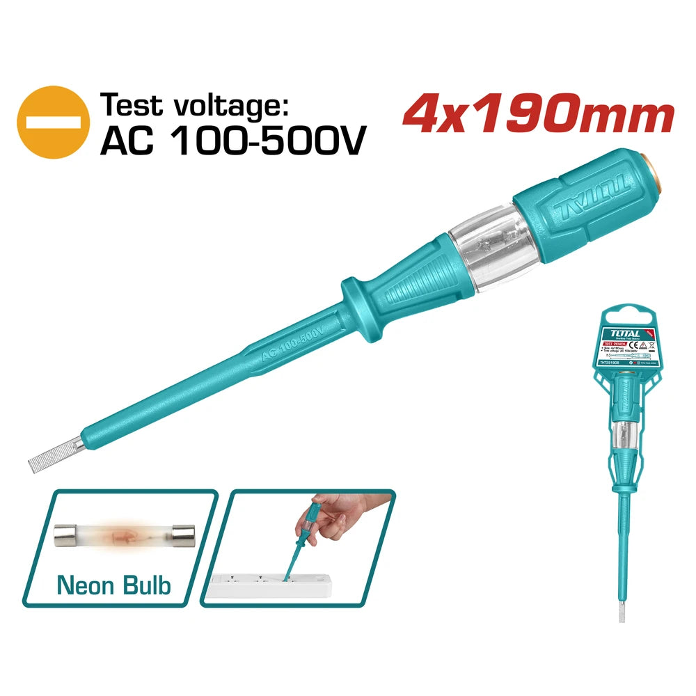 مفك فحص - توتال