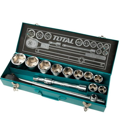 15 Pcs 3/4" Socket Set - TOTAL