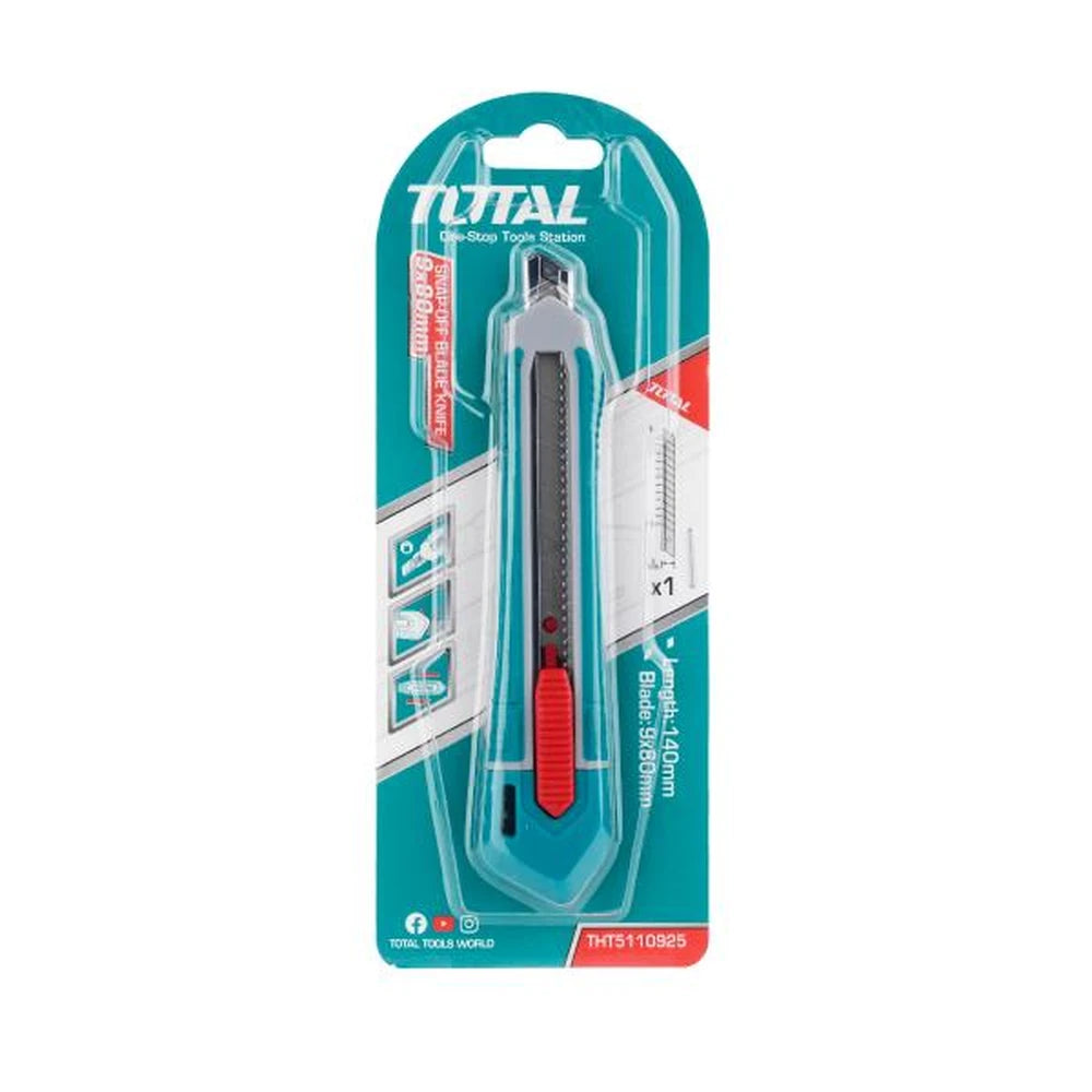 مشرط بشفرة قابلة للكسر 140 ملم - توتال