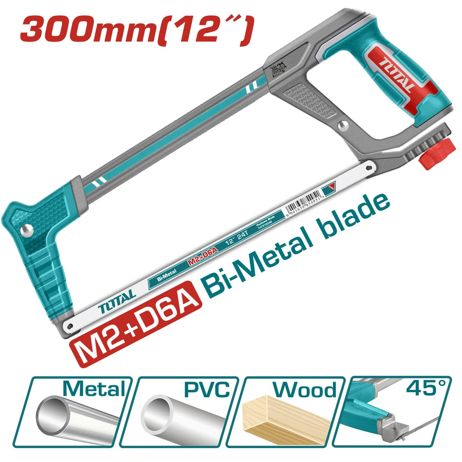 Hacksaw Frame aluminum +ABS +TPR plastics - TOTAL