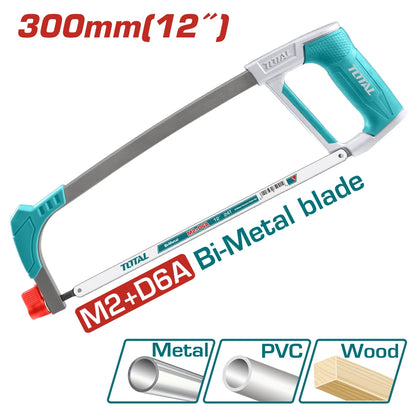 Hacksaw Frame Aluminum +TPR plastics - TOTAL